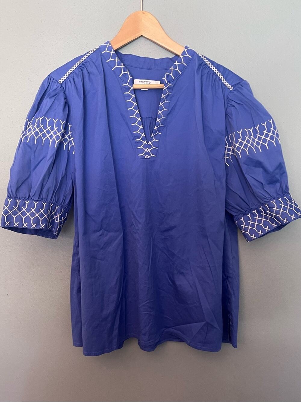 Chico's Puff Sleeve Blouse